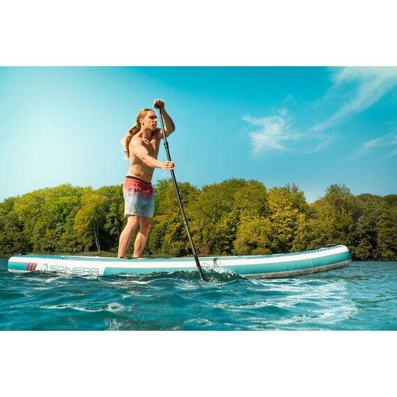 Каяк/SUP-доска надувная 2-местная Spinera SK 12'0" Teal/Grey/White DLT/HDDS, img 11