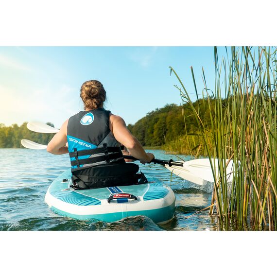 Каяк/SUP-доска надувная 2-местная Spinera SK 12'0" Teal/Grey/White DLT/HDDS, img 14