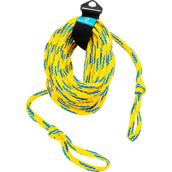 Фал для 2-местных баллонов Spinera Towable 2 Person Tube Rope yellow/blue, img 2