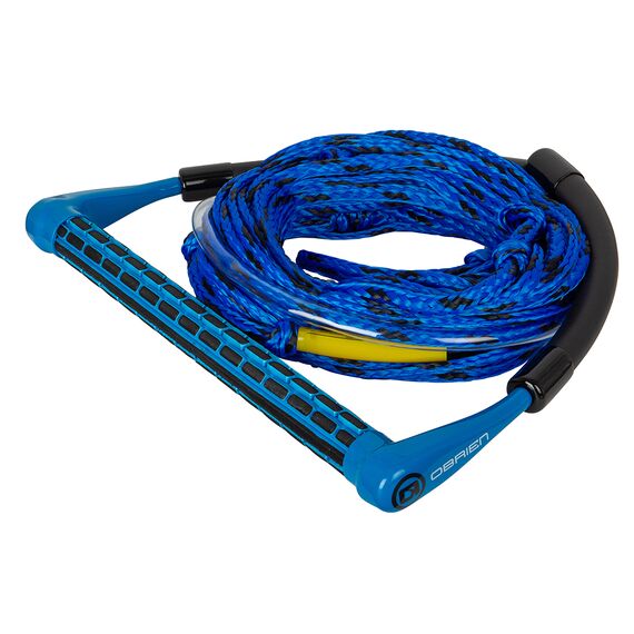 Фал с рукояткой для вейкбординга O'Brien ROPE WAKE COMBO 4 SECTION POLY-E BLUE S23