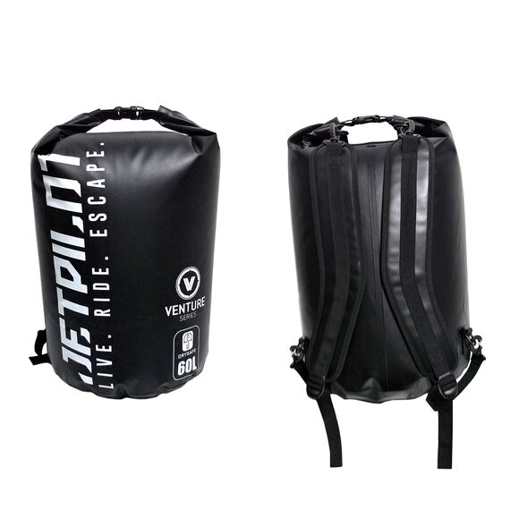 Сумка-рюкзак водонепроницаемая Jetpilot Venture 60L Drysafe Backpack black S23