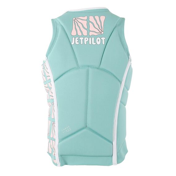 Спасательный жилет неопрен женский Jetpilot ISLA X1 F/E NEO VEST TEAL, Размеры (жилеты): 12 (L), img 2