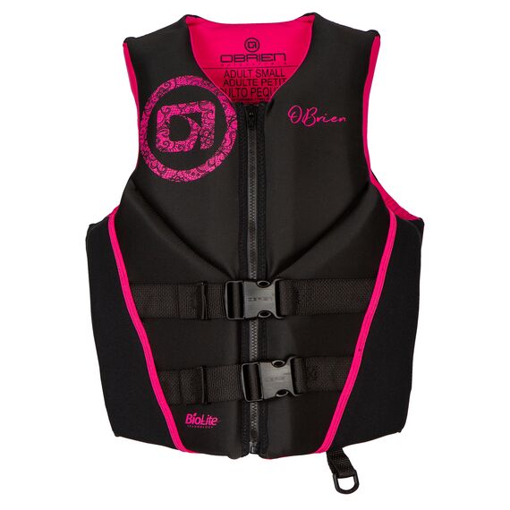 Спасательный жилет неопрен женский O'Brien TRADITIONAL WMS PINK