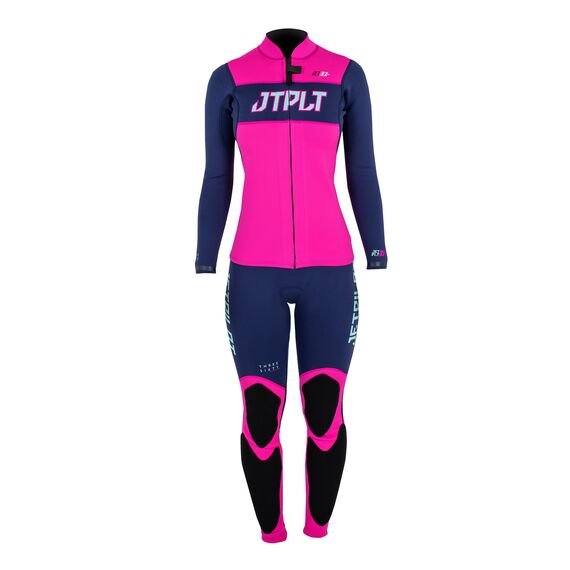 Гидрокостюм жен.длинный без рукавов+гидрокуртка на молнии Jetpilot RX LADIES JANE+JACKET NAV/PNK, img 4