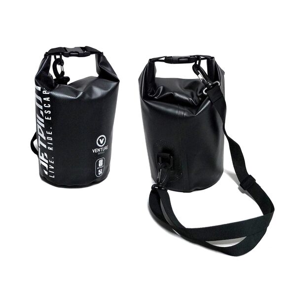 Сумка-мешок водонепроницаемая Jetpilot Venture 5L Drysafe Backpack black S23