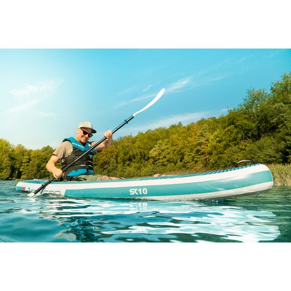 Каяк/SUP-доска надувная 1-местная Spinera SK 10'0" Teal/Grey/White DLT/HDDS S23, img 11