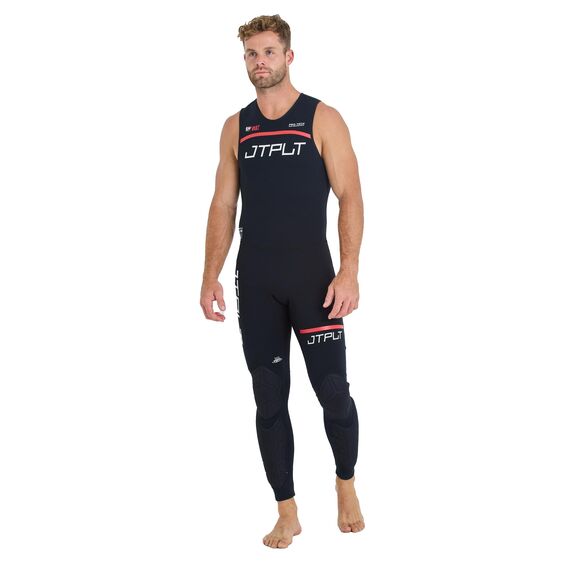 Гидрокостюм муж. длинный без рукавов+гидрокуртка на молнии JP RX VAULT RACE JOHN+JACKET BLACK/WHITE, img 3