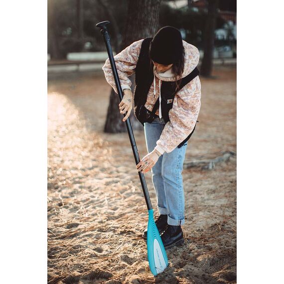 Весло для SUP-доски Spinera Sup Classic Alu Paddle Teal Blade, img 6