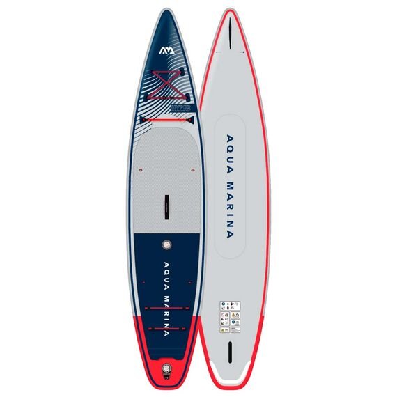 SUP-доска надувная для туризма Aqua Marina Hyper 12'6" S23