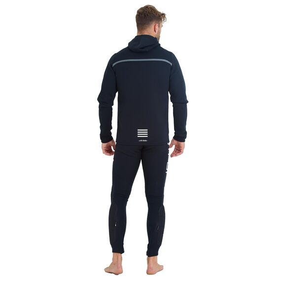 Гидрокуртка мужская с капюшоном Jetpilot RX VAULT TOUR COAT BLACK/WHITE, img 2