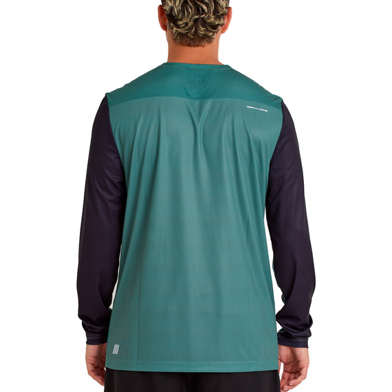 Гидромайка мужская длинный рукав Jetpilot JTPLT UV LS JERSEY SAGE, img 2