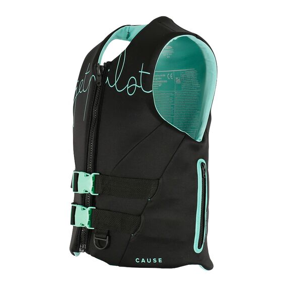 Спасательный жилет неопрен женский Jetpilot CAUSE F/E LADIES ECO VEST Black, img 3