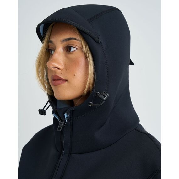 Гидрокуртка женская с капюшоном Jetpilot CORP 2MM LADIES TOUR COAT Black, img 5
