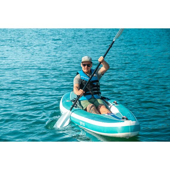 Каяк/SUP-доска надувная 1-местная Spinera SK 10'0" Teal/Grey/White DLT/HDDS S23, img 12