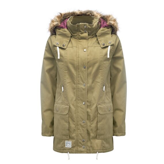 Куртка удлиненная с капюшоном Animal женская JACKET T29
