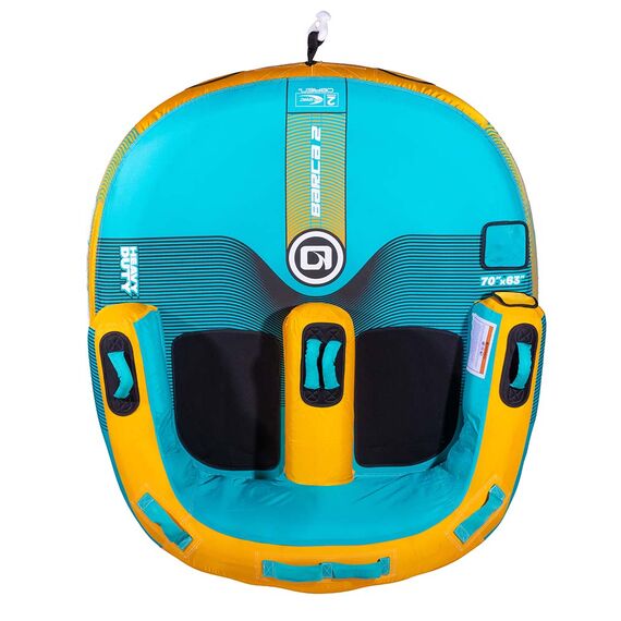 Баллон буксировочный 2-местный O'Brien TUBE BARCA 2 BLUE/ORANGE, img 4