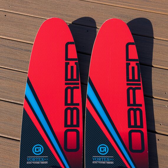 Лыжи парные прогулочные O'Brien COMBO SKI VORTEX 65.5" RED W/ X7 & RT, img 6