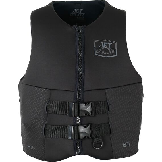 Спасательный жилет для гидроцикла неопрен мужской Jetpilot CAUSE MENS S-GRIP F/E ECO VEST BLACK, Размеры (гидроботинки): 9 (42)