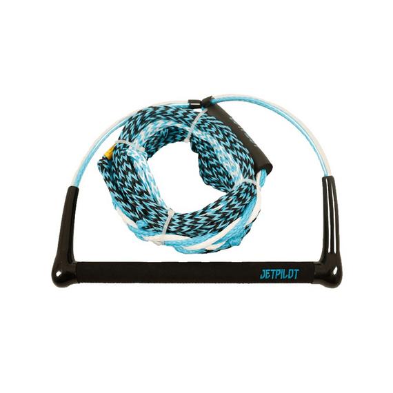 Фал с рукояткой для вейкборда Jetpilot JP WAKE ROPE COMBO BLUE