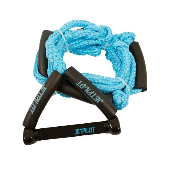Фал с рукояткой для вейксерфа Jetpilot JP WAKE SURF TOW ROPE BLUE