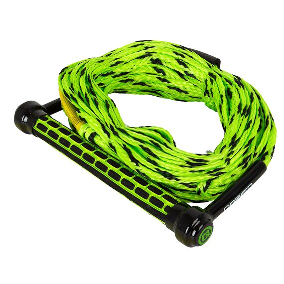 Фал с рукояткой для слалома O'Brien HANDLE 2 SECTION GREEN/BLACK