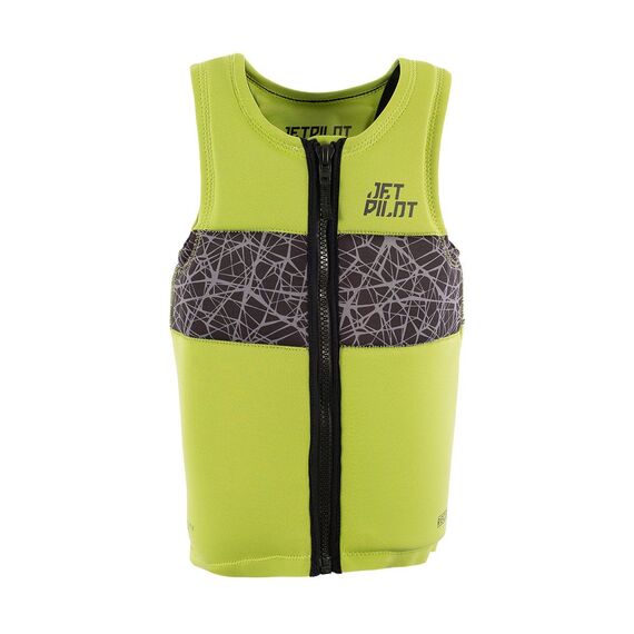 Спасательный жилет неопрен мужской Jetpilot Recon FE Neo Vest Lime/Black S22