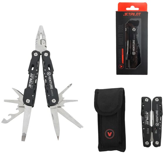 Набор инструментов складной Jetpilot Venture Multi Tool black S23