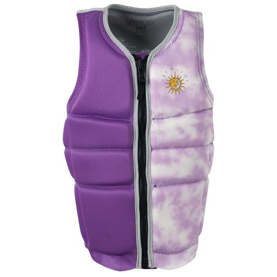 Спасательный жилет неопрен детский Jetpilot Girls Import F/E Neo Vest purple S23