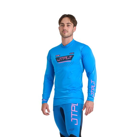 Гидромайка мужская длинный рукав Jetpilot VAULT LS RASHIE Blue