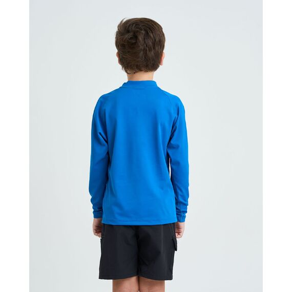 Гидромайка детская длинный рукав Jetpilot YOUTH BOYS LS RASHIE Blue, img 2