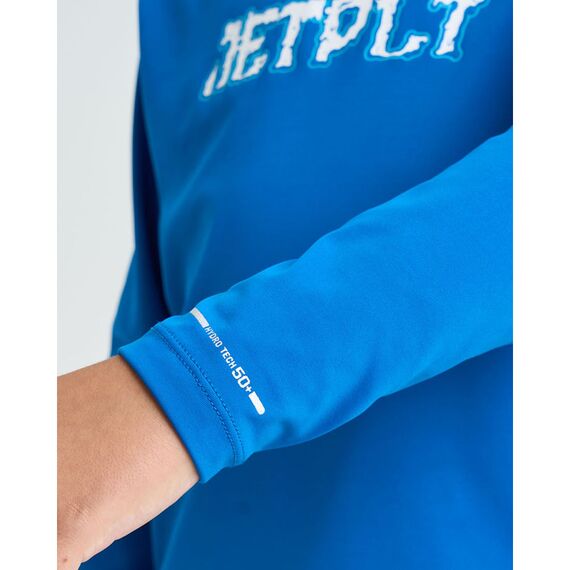 Гидромайка детская длинный рукав Jetpilot YOUTH BOYS LS RASHIE Blue, img 3