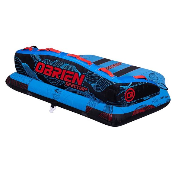 Баллон буксировочный 3-местный O'Brien TUBE SPECTER 3 BLUE/RED, img 2