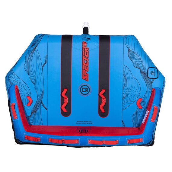Баллон буксировочный 2-местный O'Brien TUBE SPECTER 2 BLUE/RED, img 6