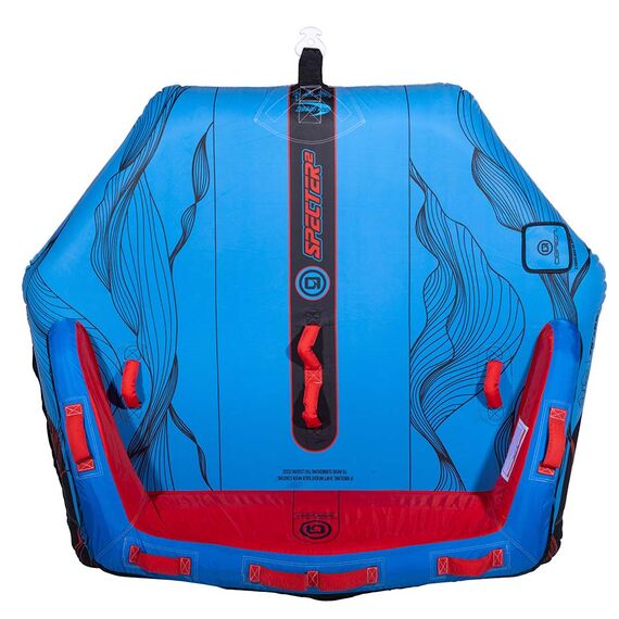 Баллон буксировочный 2-местный O'Brien TUBE SPECTER 2 BLUE/RED, img 7