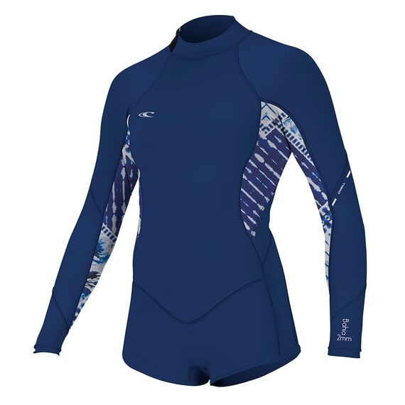 Гидрокостюм женский O'Neill без ног длинный рукав WMS BAHIA 2/1MM BZ L/S SHORT SPRING NVY/INDPATCH/NVY S18