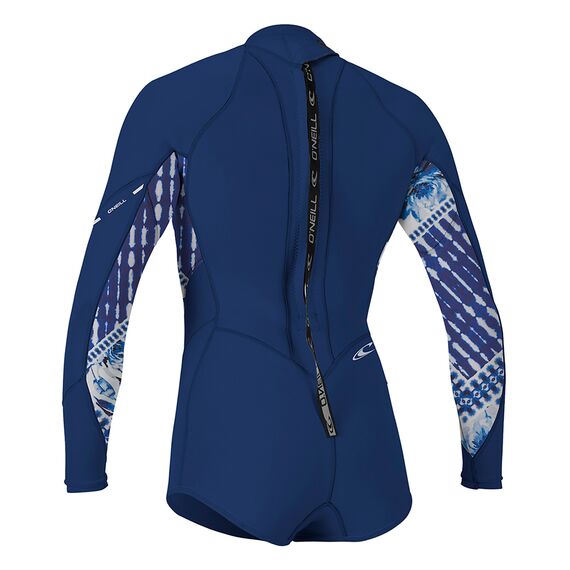 Гидрокостюм женский O'Neill без ног длинный рукав WMS BAHIA 2/1MM BZ L/S SHORT SPRING NVY/INDPATCH/NVY S18, img 2
