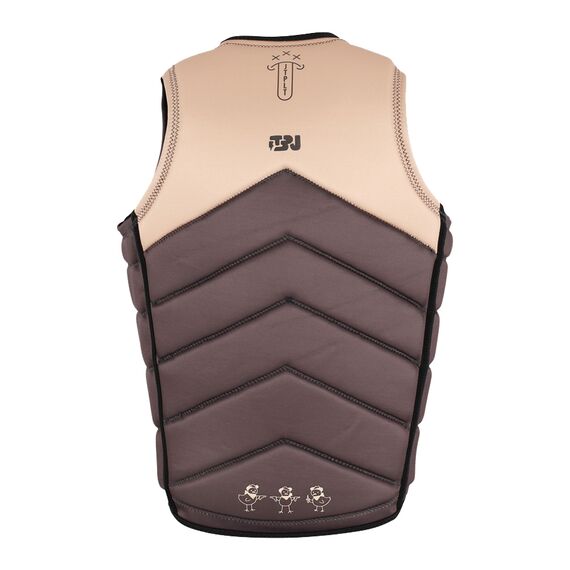 Спасательный жилет неопрен мужской Jetpilot X1 F/E ECO VEST - HEATLEY Brown, img 2