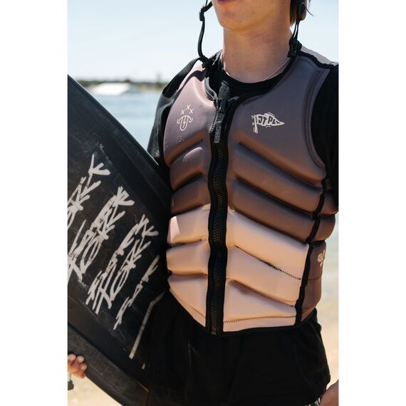 Спасательный жилет неопрен мужской Jetpilot X1 F/E ECO VEST - HEATLEY Brown, img 4