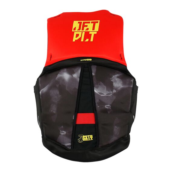 Спасательный жилет для гидроцикла неопрен мужской Jetpilot 3SXTY HYPERFLEX S-GRIP ECO L50S Red, img 2
