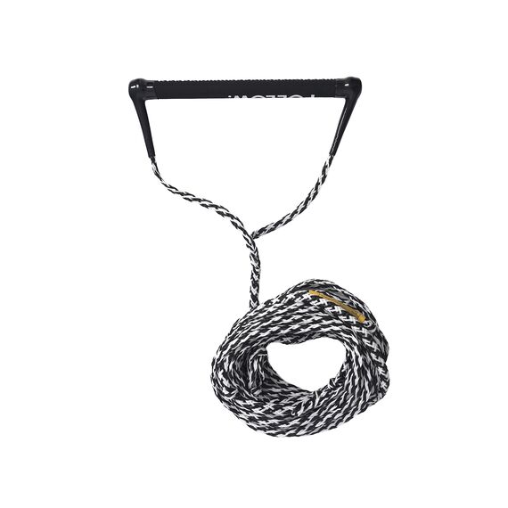 Комплект фал рукоятка для вейкборда Follow The Basic Package Black/White