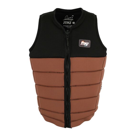 Спасательный жилет неопрен мужской Jetpilot X1 F/E VEST - FELIX Black/Brown
