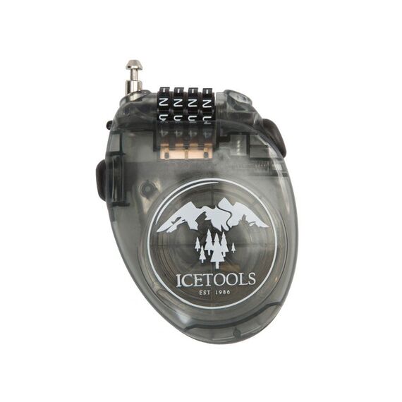 Замок кодовый ICETOOLS Mr.Lock clear black F18