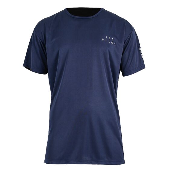 Гидромайка мужская короткий рукав Jetpilot Hyped S/S Tee Navy S21, img 2