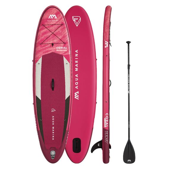 SUP-доска надувная с веслом Aqua Marina CORAL 10'2'' S22