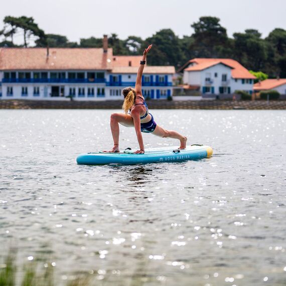 SUP-доска надувная с веслом для йоги Aqua Marina Dhyana 10'8" S23, img 15