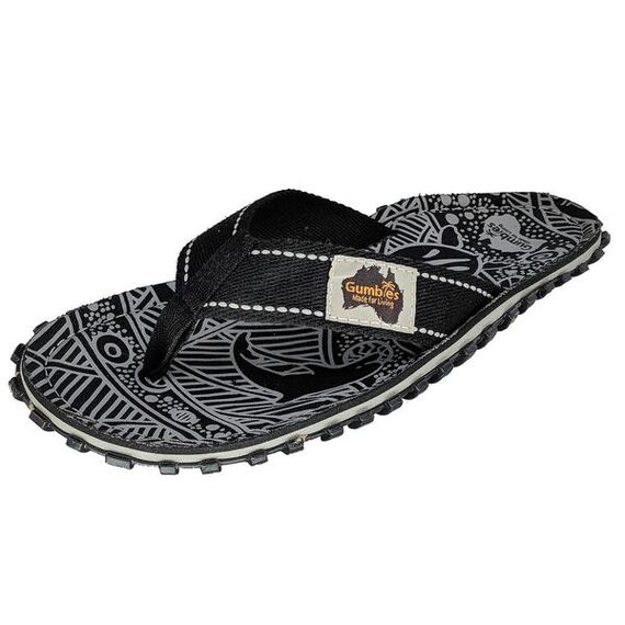 Шлепки унисекс Gumbies Flip-Flops BLACK SIGNATURE S20, img 2