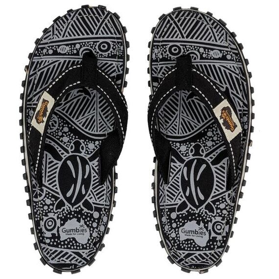 Шлепки унисекс Gumbies Flip-Flops BLACK SIGNATURE S20
