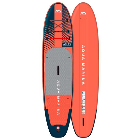 SUP-доска надувная с веслом Aqua Marina Atlas 12'0" S23