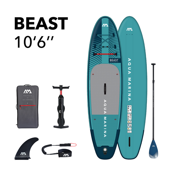 SUP-доска надувная с веслом Aqua Marina Beast 10'6" S23, img 2