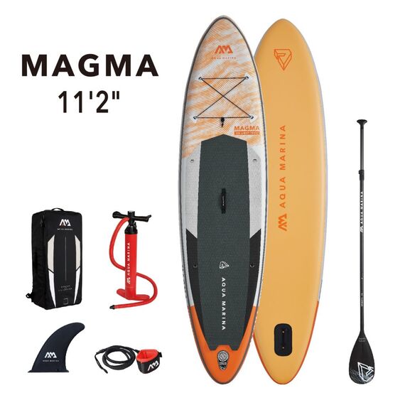SUP-доска надувная с веслом Aqua Marina Magma 11'2" S22S